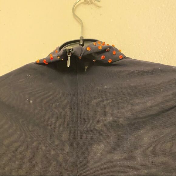 WEISSMAN Balera Dance black Long Sleeve Mesh Leotard overlay SM11109 SA adult - Picture 6 of 13